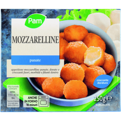 Mozzarelline panate 250 g Primana - Offerta nel negozio ALDI