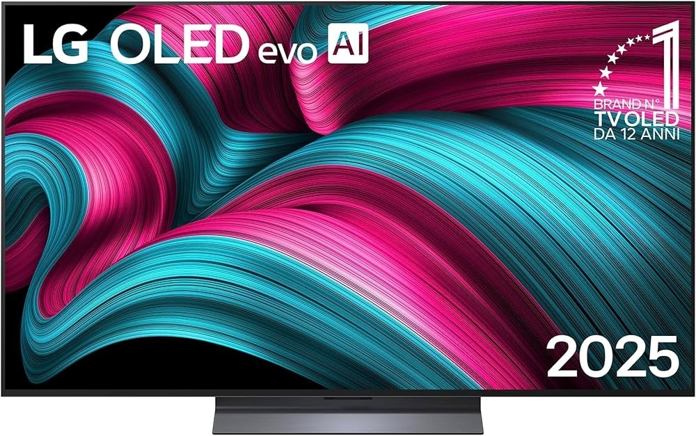 LG OLED EVO TV 55" con AI OLEDS5C55 55" in offerta da Comet