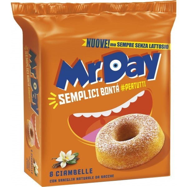 Ciambelle con vaniglia naturale Mr.Day conf. da 8, g 320 - Offerta nel negozio Bennet