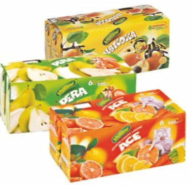 6 Succhi di frutta Viviland 6 x 200 ml in offerta da MD