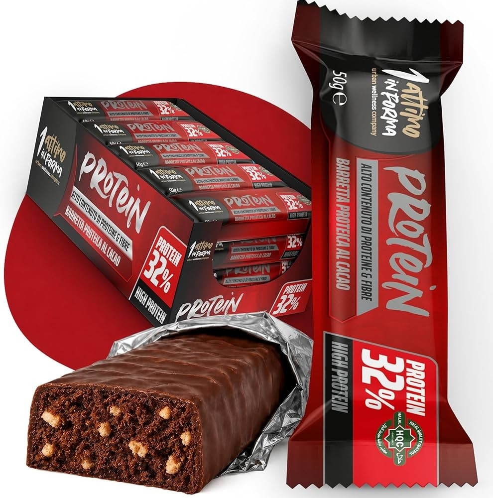 Barretta Protein 32% 50 g 1attimo in FORMA - Offerta nel negozio MD