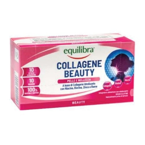 Equilibra Collagene Beauty 10 compresse confezione in offerta da Lidl