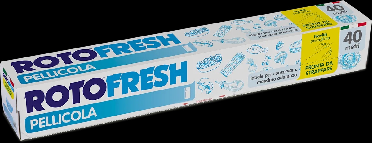 ROTOFRESH pellicola trasparente 40 m - Offerta nel negozio Dm