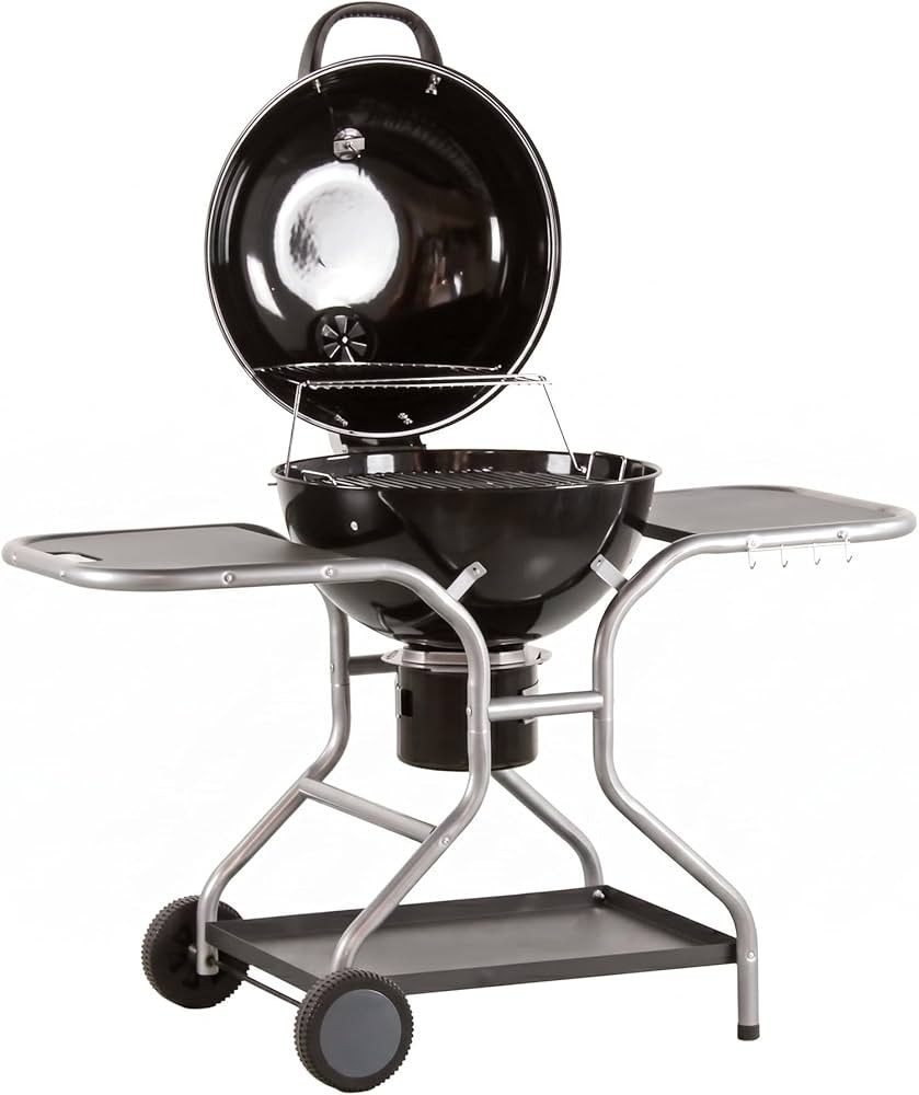 Barbecue con Coperchio e Ruote - Offerta nel negozio Happy Casa