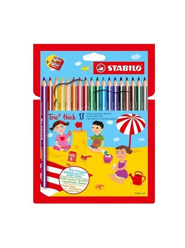 Matite colorate Stabilo 18+6 pezzi in offerta da Il Gigante