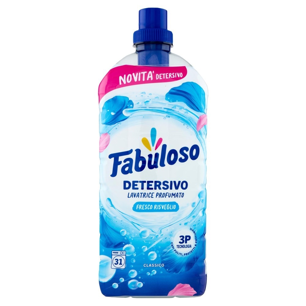 Detersivo lavatrice liquido Fabuloso 31 lavaggi in offerta da DeSpar