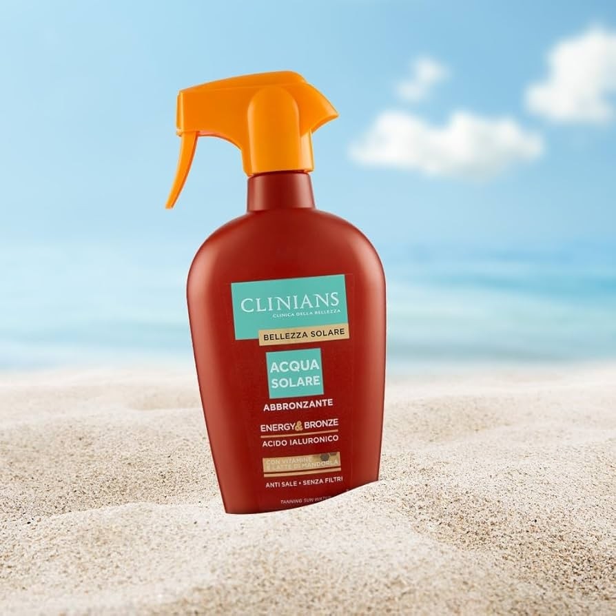 Clinians acqua solare abbronzante 450 ml - Offerta nel negozio Dm