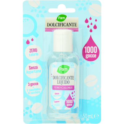 Dolcificante liquido ml 50 Pam in offerta da Panorama