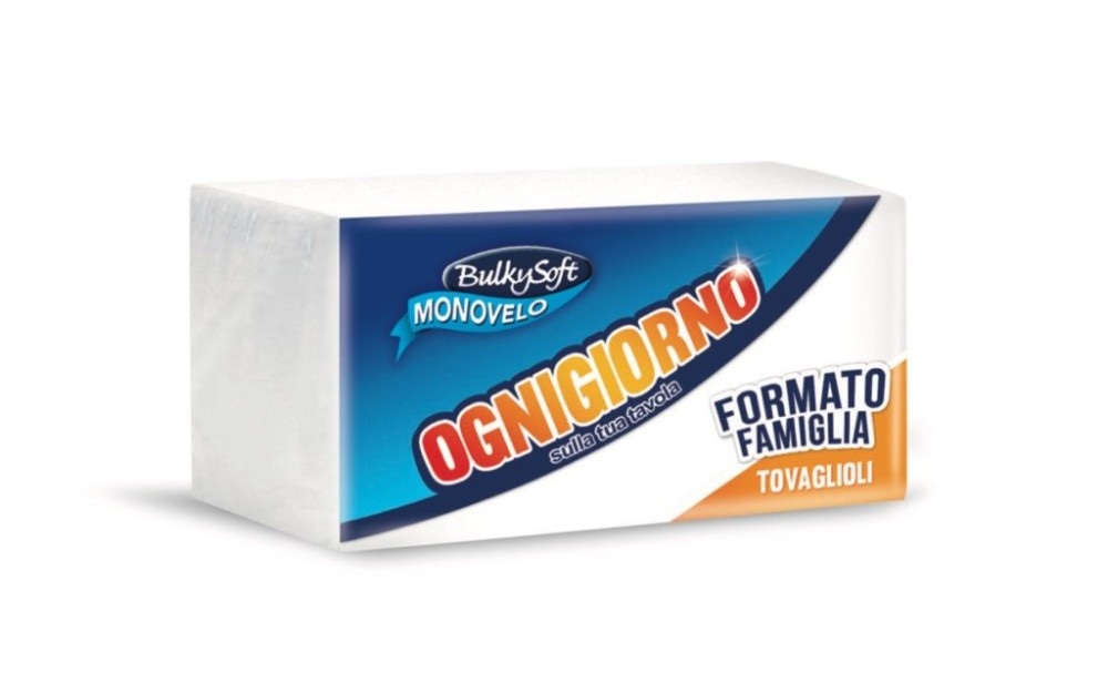 Tovagliolo Monovelo 144 pz BulkySoft in offerta da Carrefour