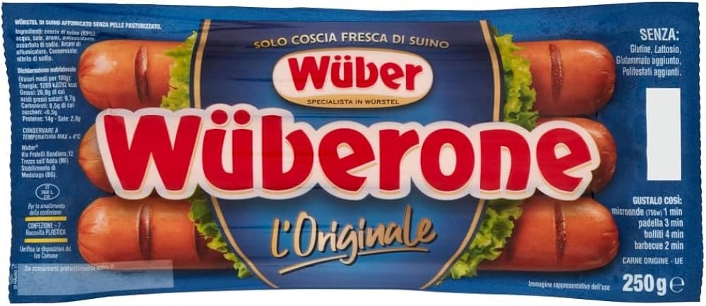 Wüberone di Suino Wüber 3 pezzi, 250 g in offerta da Carrefour