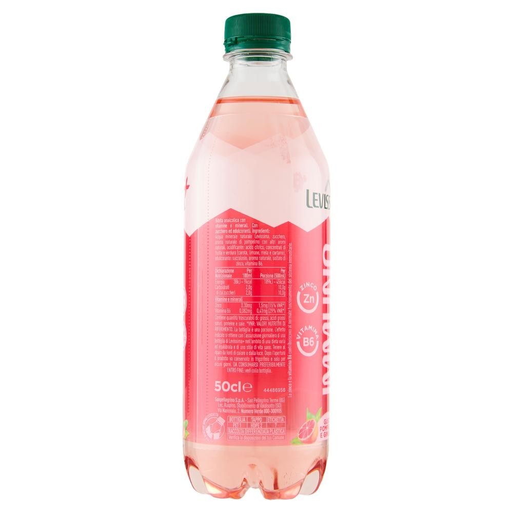 Levissima+ acqua funzionale 500 ml bottiglia in offerta da Lidl