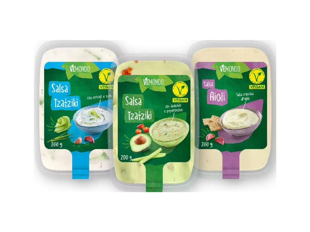 Salse vegane dip 200 g confezione VEMONDO in offerta da Lidl