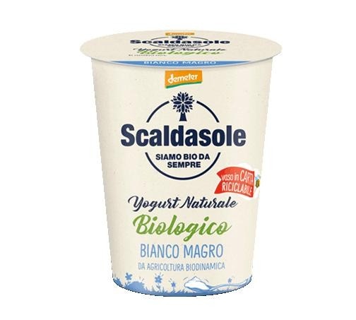 Yogurt Naturale Biologico Bianco Magro Scaldasole 500 g in offerta da Carrefour