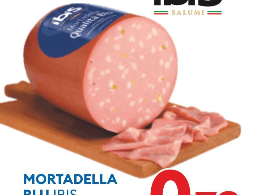 Mortadella Blu Ibis in offerta da MD