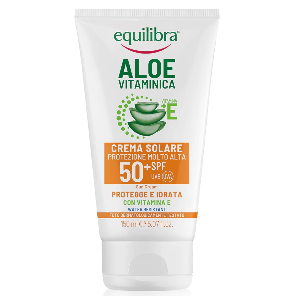 Crema Solare 50+ SPF Aloe Vitaminica 150 ml - Offerta nel negozio Bennet