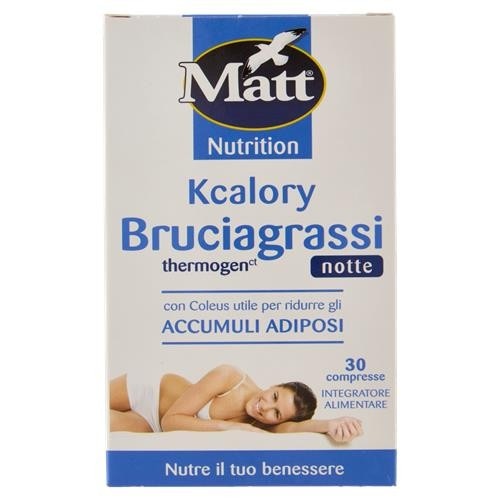Kcalory Bruciagrassi Matt conf 30 compresse 10 g in offerta da Carrefour