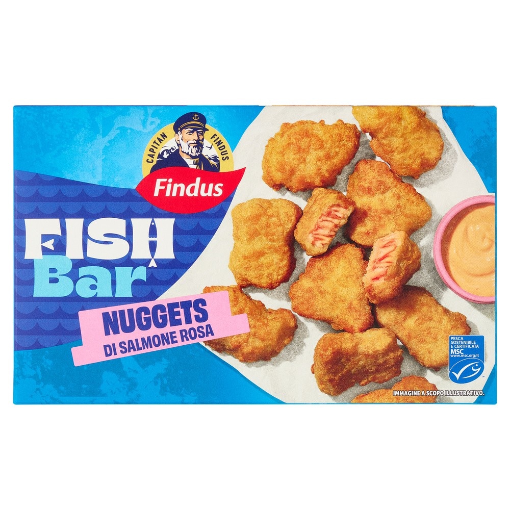 Fish Bar gusti assortiti surgelati da 220 g a 270 g Capitan Findus in offerta da Iper La grande i
