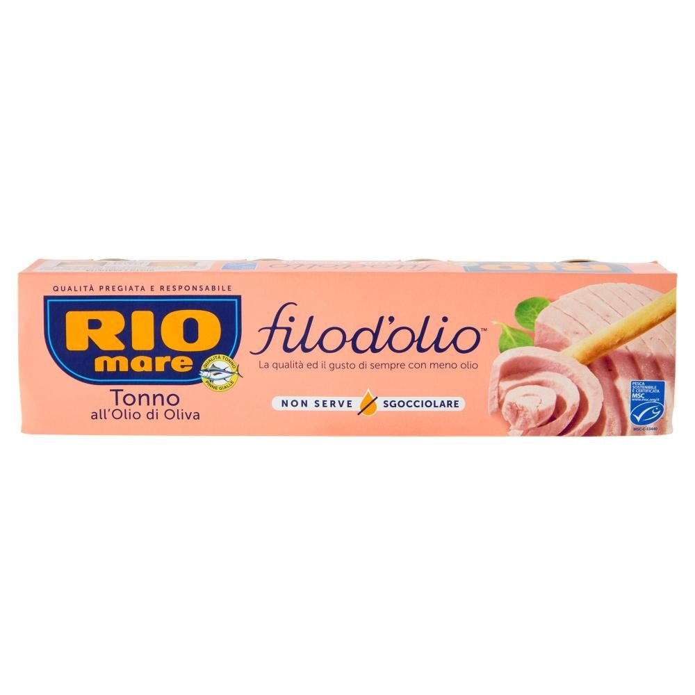 Rio Mare tonno filo d'olio 4x65 g in offerta da Esselunga