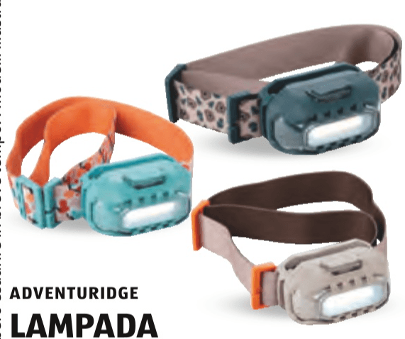 Lampada frontale al pezzo Adventuridge in offerta da ALDI