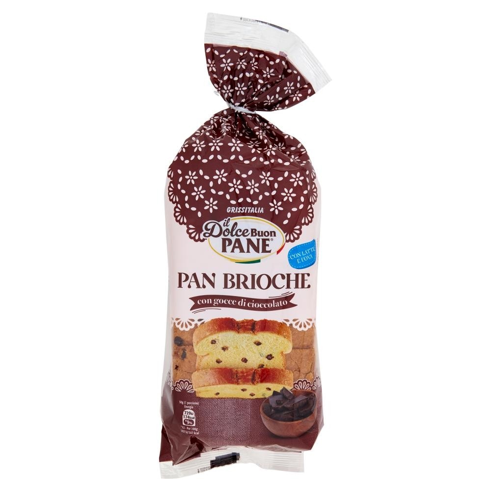 Pan Brioche con Gocce di Cioccolato 500 g Il Buon Pane - Offerta nel negozio ALDI