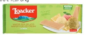 Wafer per gelato Loacker 150 g in offerta da Bennet