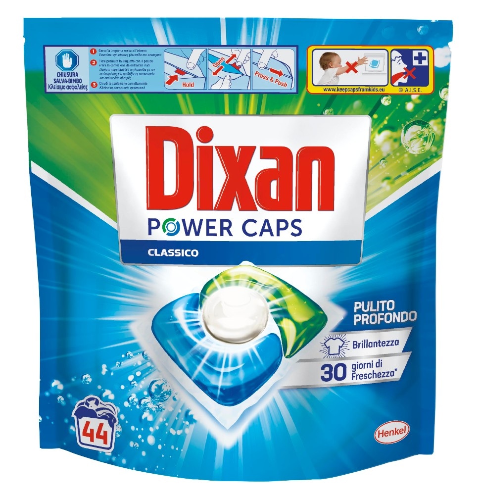 Dixan detersivo lavatrice Powercaps 2x44 lavaggi in offerta da Esselunga