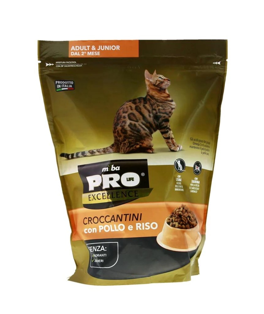 Croccantini per gatto Miba Pro Excellence g 800 - Offerta nel negozio MD