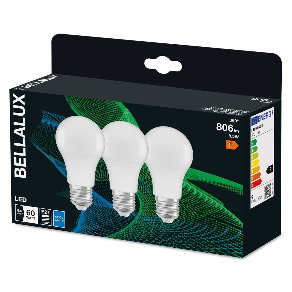3 Lampadine LED da 60W E27 3 pz Bellalux in offerta da Iper La grande i