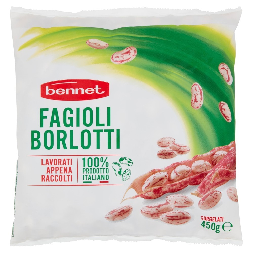 Fagioli borlotti surgelati Bennet 450 g in offerta da Bennet