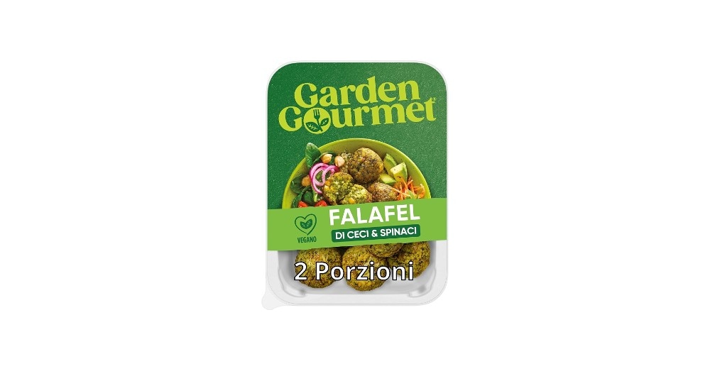 Falafel vegano di ceci e spinaci Garden Gourmet 190 g in offerta da Bennet
