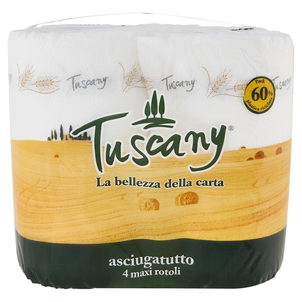 Asciugatutto Tuscany 4 rotoli in offerta da Il Gigante