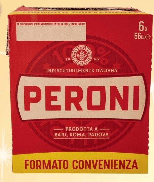 Birra Peroni 6 x 660 ml in offerta da Carrefour