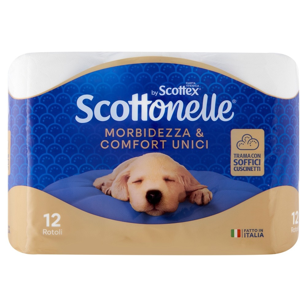 Scottonelle carta igienica 12 rotoli in offerta da Tigota