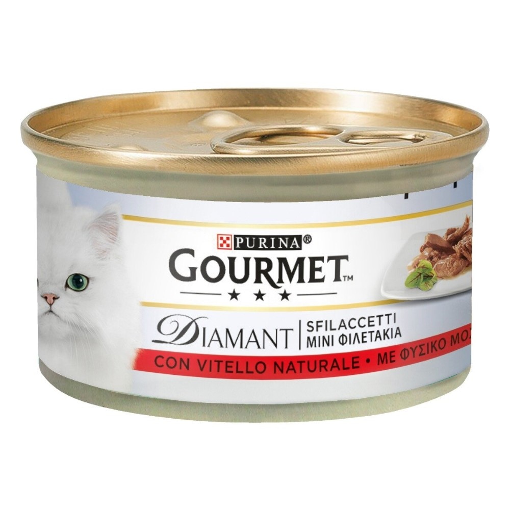 Gourmet Diamant Sfilaccetti per gatto 85 g in offerta da DeSpar