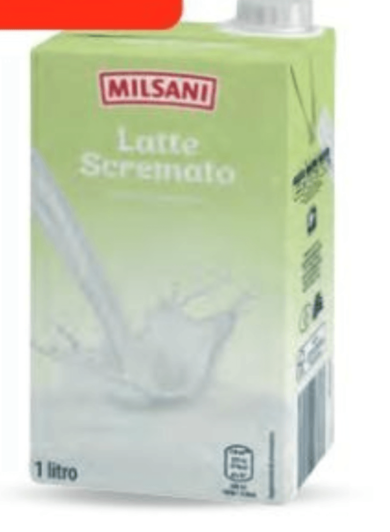 Milsani Latte Scremato UHT 1 litro - Offerta nel negozio ALDI