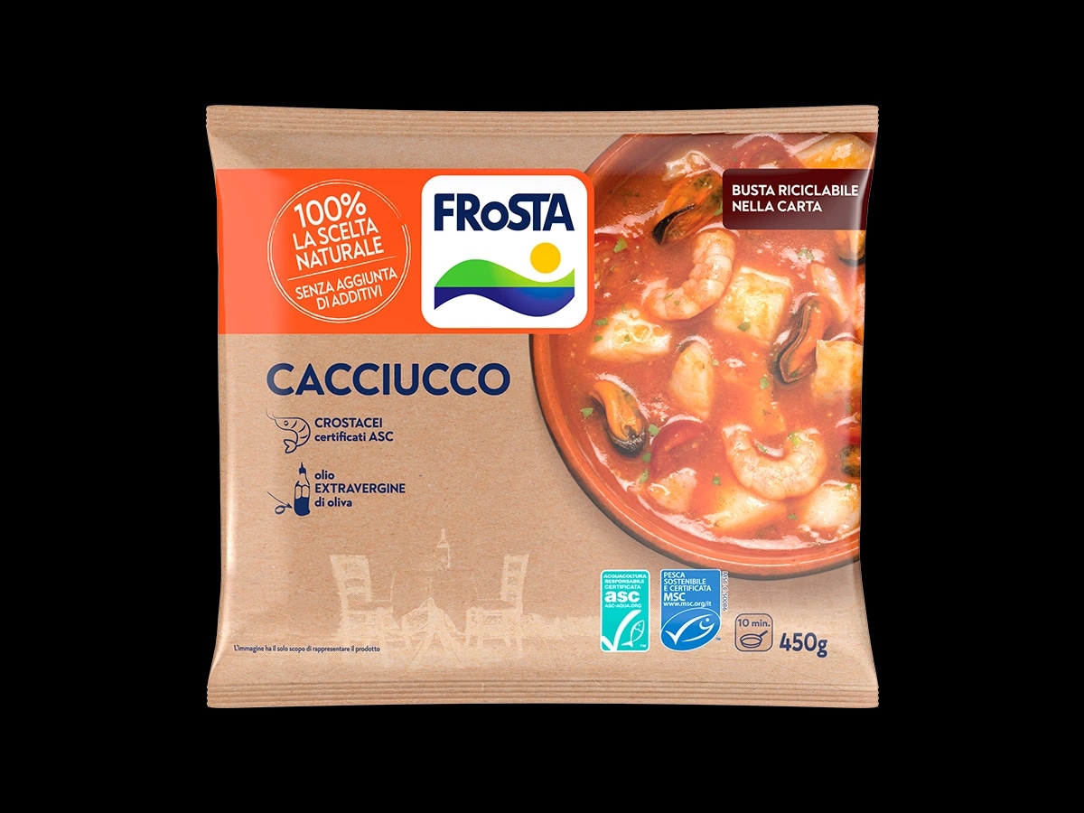 Cacciucco surgelato Frosta 450 g in offerta da Bennet