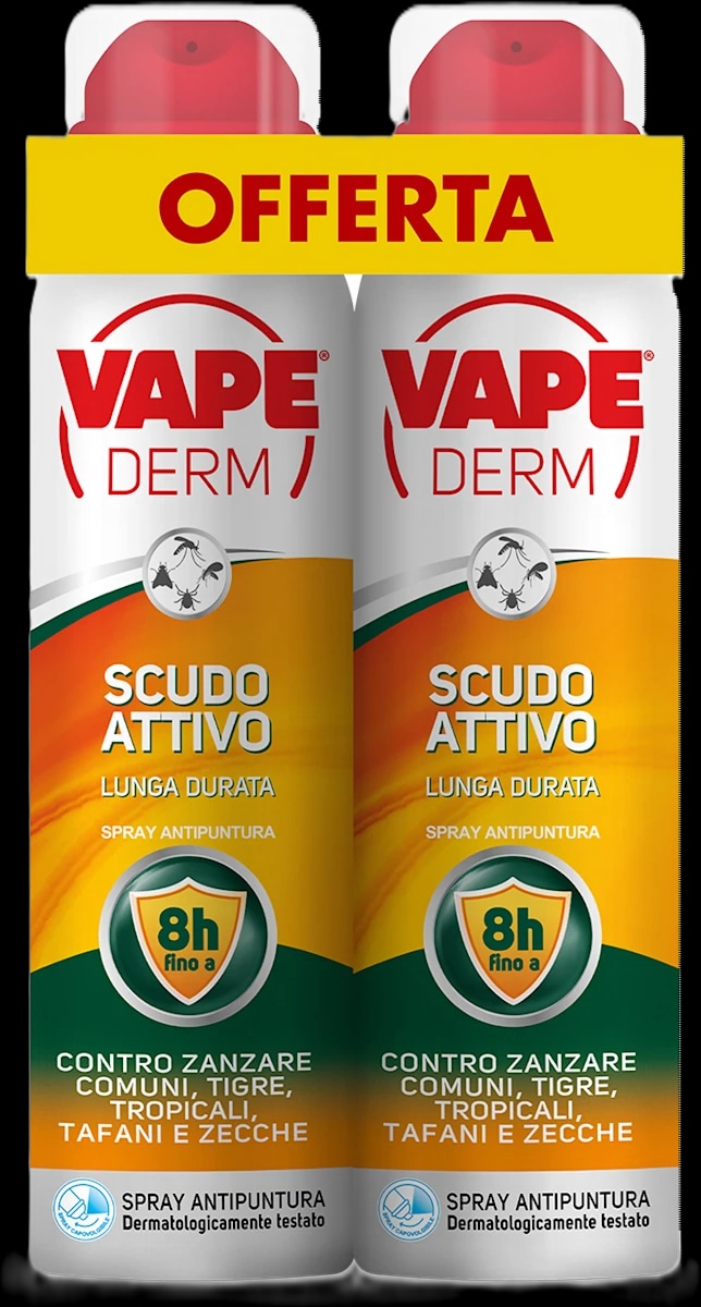 Vape spray o lozione antizanzare Scudo Attivo ml 200 in offerta da Bennet