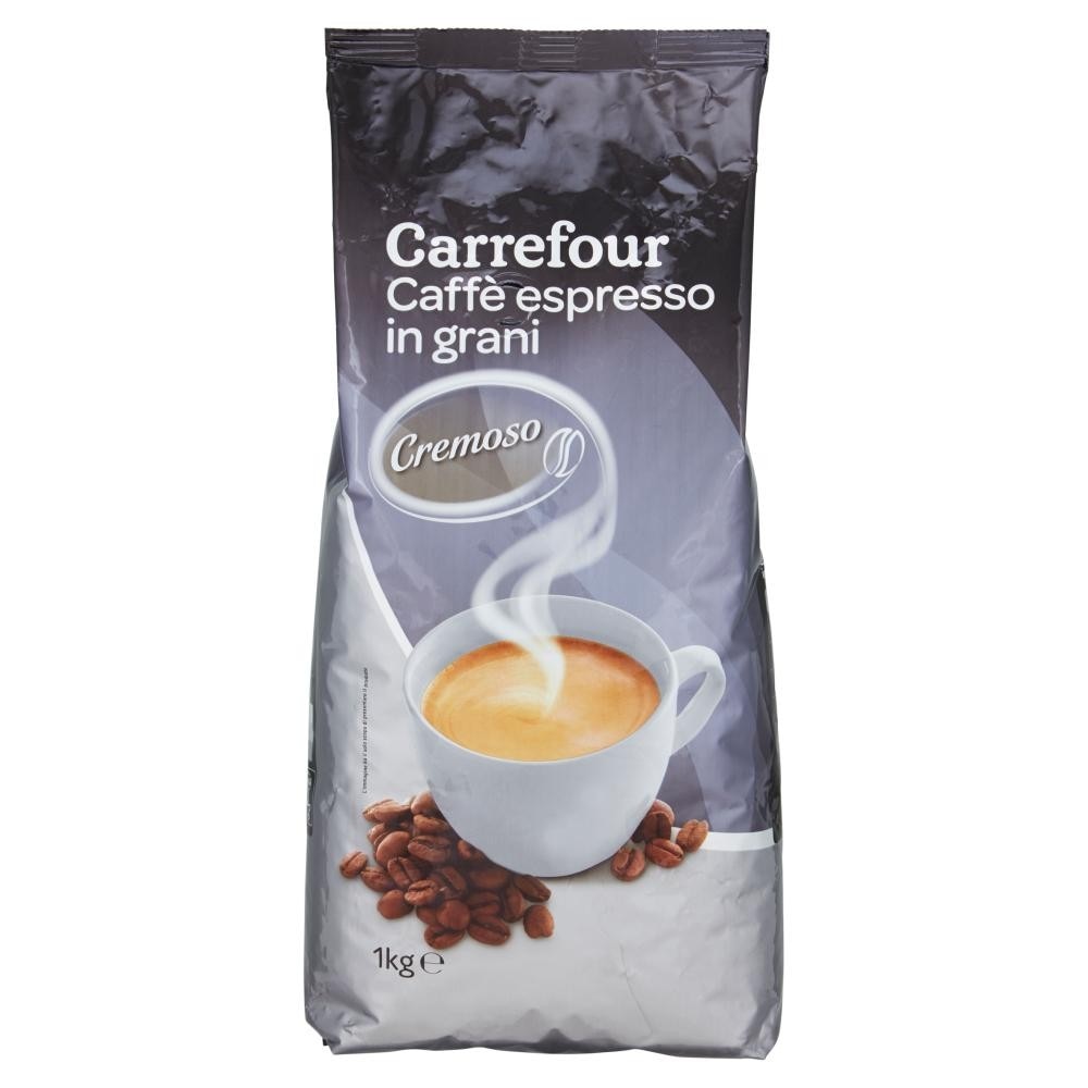 Caffè Espresso in Grani Carrefour 1 kg in offerta da Carrefour