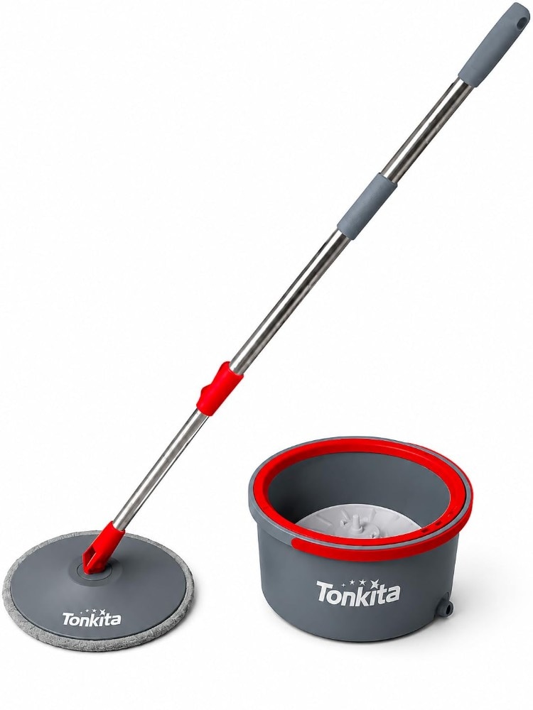 Sistema lavapavimenti Spin Mop Tonkita in offerta da Carrefour