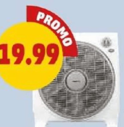 Ventilatore Box Fan - Offerta nel negozio Penny