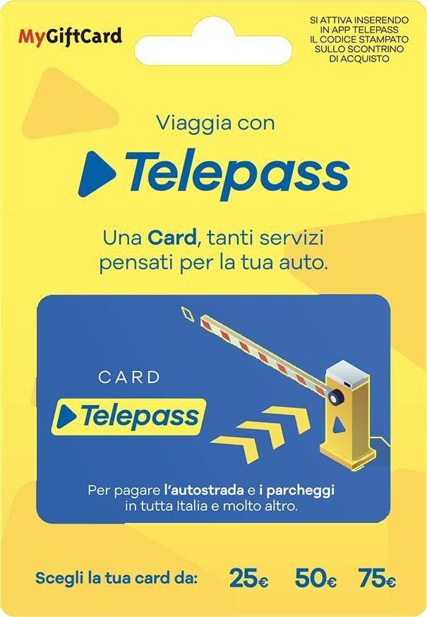 Carta prepagata Telepass - Offerta nel negozio Esselunga