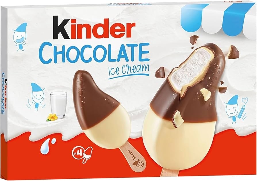 Gelato Kinder 4 pezzi, 152 g in offerta da ALDI