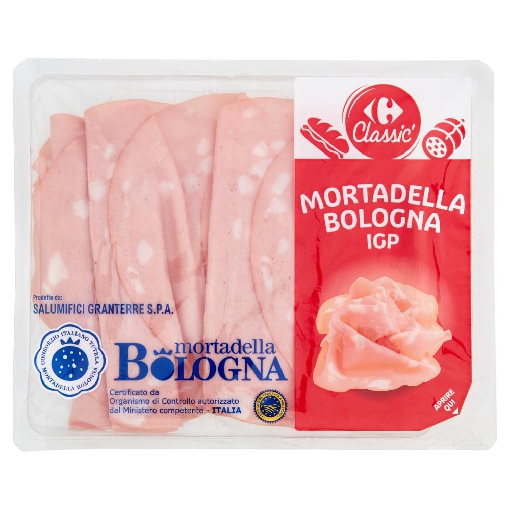Mortadella IGP 120 g in offerta da Carrefour