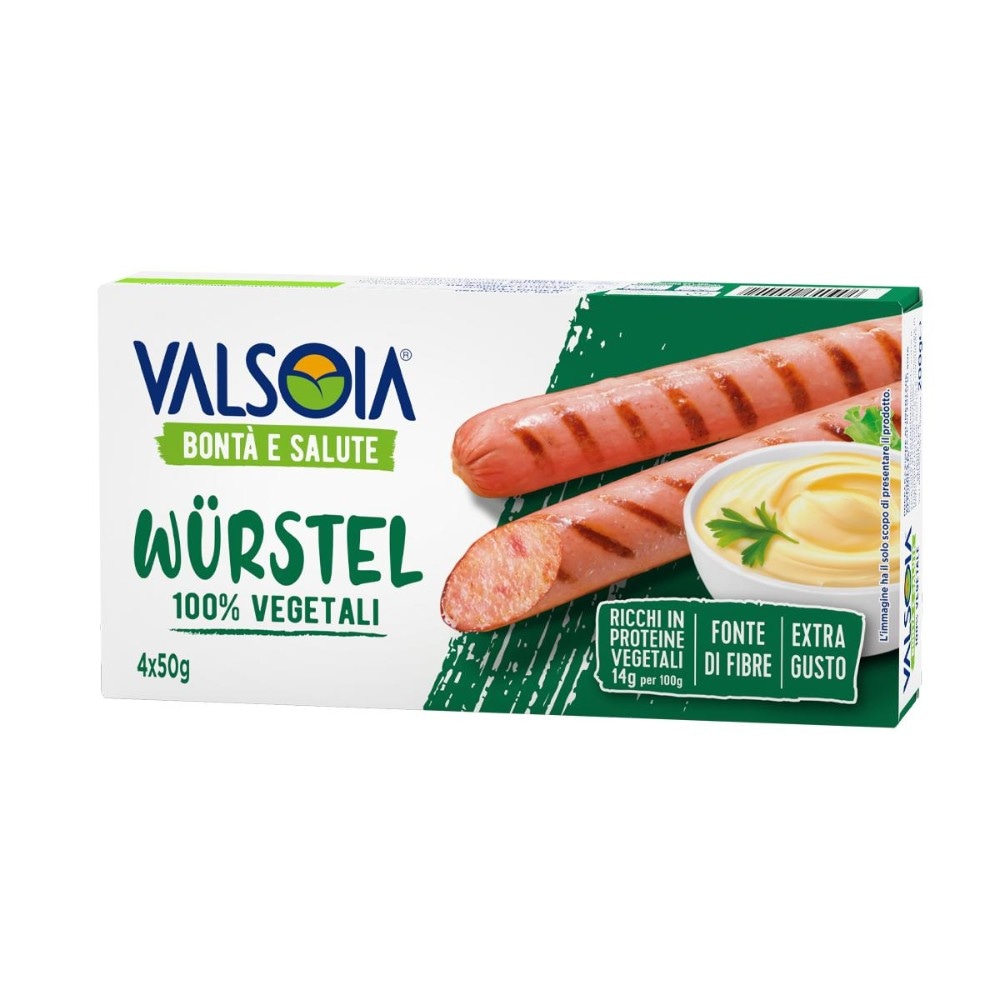 Valsoia Würstel vegetali 200/250 g confezione in offerta da Lidl
