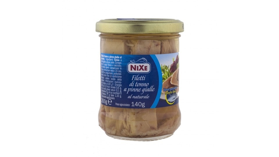Nixe Filetti di tonno a pinne gialle al naturale 3x 140 g (sgocc.) - Offerta nel negozio Lidl