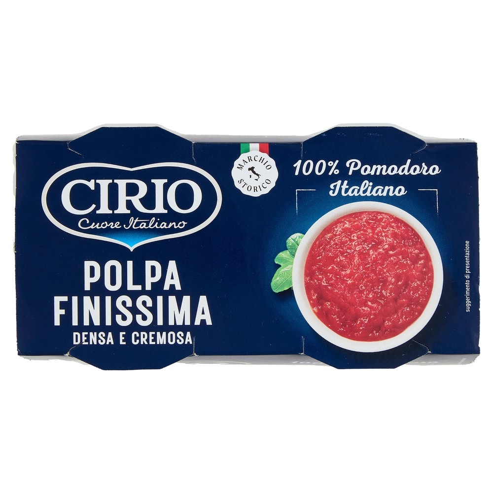 Polpa finissima Cirio 2 x 400 g in offerta da Coop