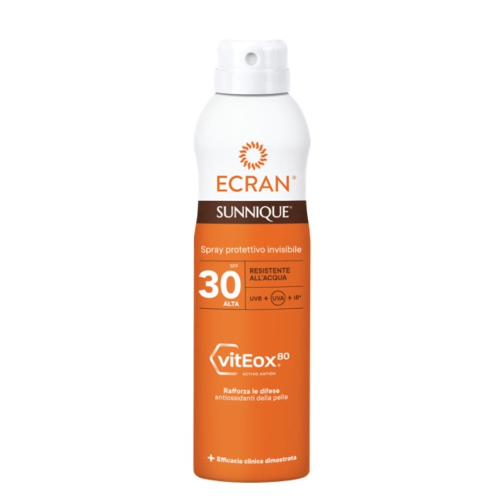 Spray Solare Protettivo Invisibile SPF 30 Ecran 250 ml - Offerta nel negozio Carrefour