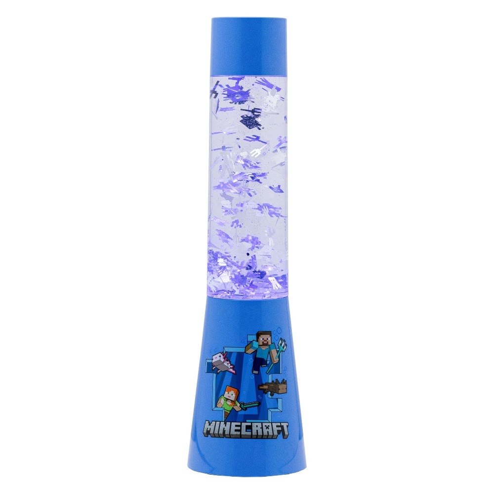 Lampada glitter Minecraft 33 cm in offerta da Lidl