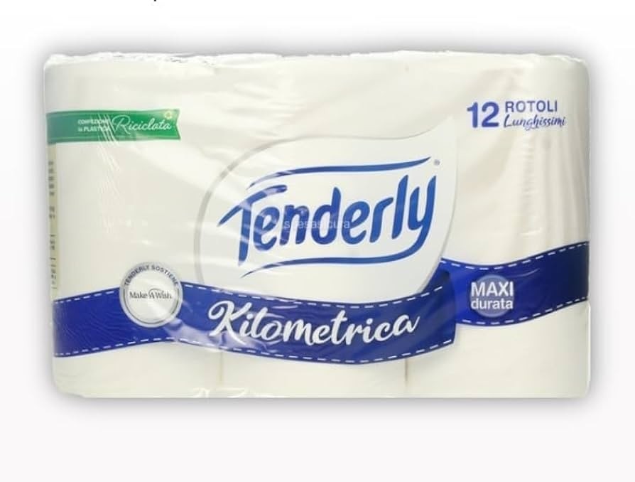 Carta igienica Kilometrica Tenderly conf. da 12 - Offerta nel negozio Bennet