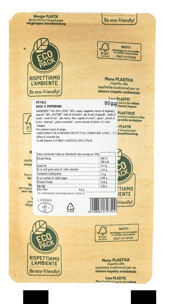 Petali Solco della Natura Bio 80 g Golfera - Offerta nel negozio Bennet